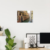 Poster Porte d'entrée dans le canal de Venise (Bureau à domicile)