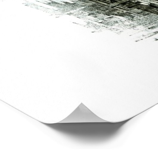 Poster Porte d'entrée de Kings College Canvas (Coin)