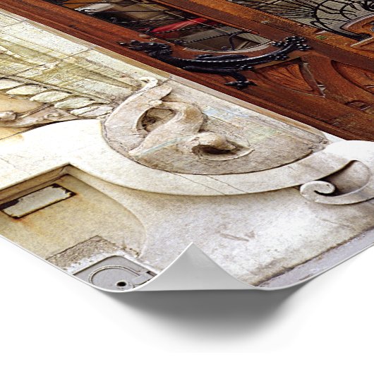 Poster Porte d'entrée des appartements 2 (Coin)