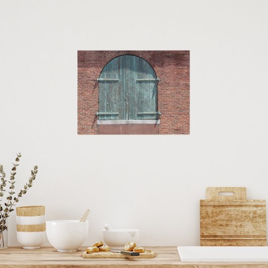 Poster - Porte d'entrepôt (Cuisine)