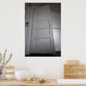 Poster porte déplaisante (Cuisine)