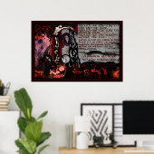 Poster Porte d'Inferno (Bureau à domicile)
