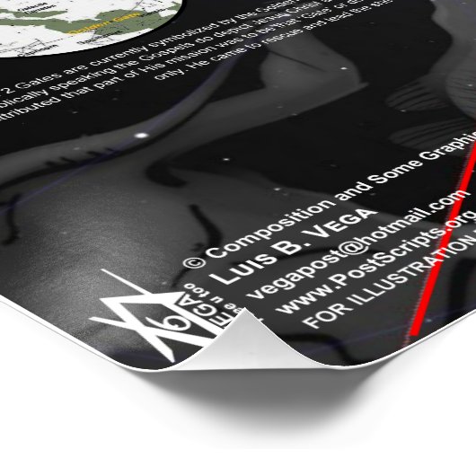 Poster Porte d'or céleste (Coin)