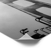 Poster Porte d'or entourée de brouillard -San Francisco (Coin)