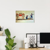 Poster Porte du modèle de la Bastille (Bureau à domicile)