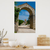 Poster Porte du monastère de Motsameta (Cuisine)