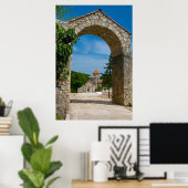 Poster Porte du monastère de Motsameta (Bureau à domicile)