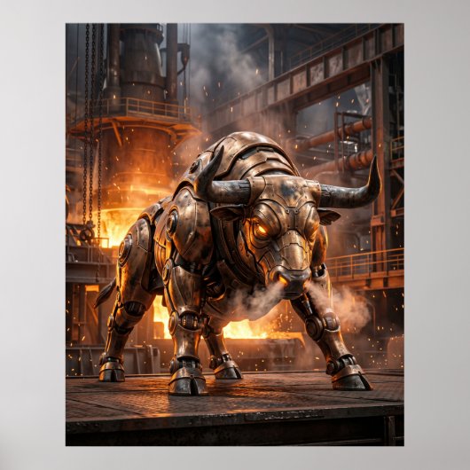 Poster Porte du Taureau de bronze (Devant)