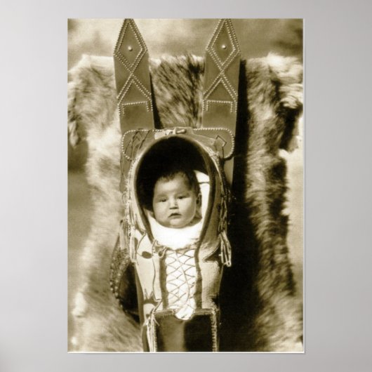 Poster Porte-enfant Comanche (Devant)