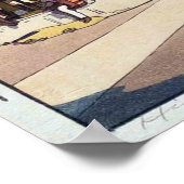 Poster Porte haute à Ajmer Sharif Dargah, Hiroshi Yoshida (Coin)