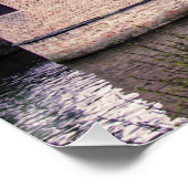 Poster Porte historique de la ville à Bruges (Coin)