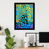 Poster Porte inachevée (Bureau à domicile)