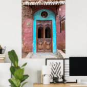 Poster Porte indienne Haveli (Bureau à domicile)