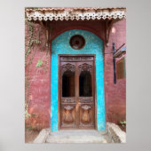 Poster Porte indienne Haveli (Devant)