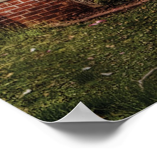 Poster Porte - Maison de vacances (Coin)