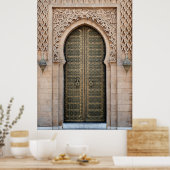 Poster Porte marocaine (Cuisine)
