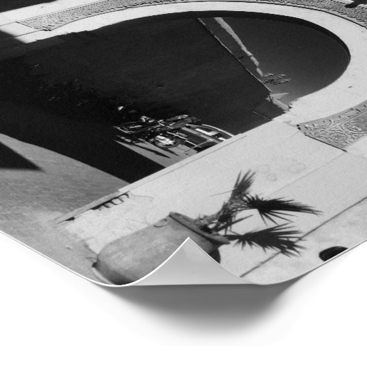 Poster Porte marocaine (Coin)