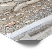 Poster Porte métallique et mur (Coin)