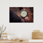 Poster Porte-monnaie et montre. Objets professionnels (Cuisine)