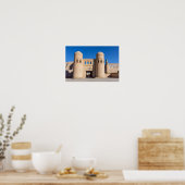 Poster Porte Ouest à deux tours - Khiva, Ouzbékistan (Cuisine)