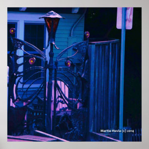 Poster Porte papillon