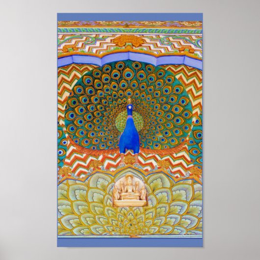 Poster Porte Peacock (Devant)