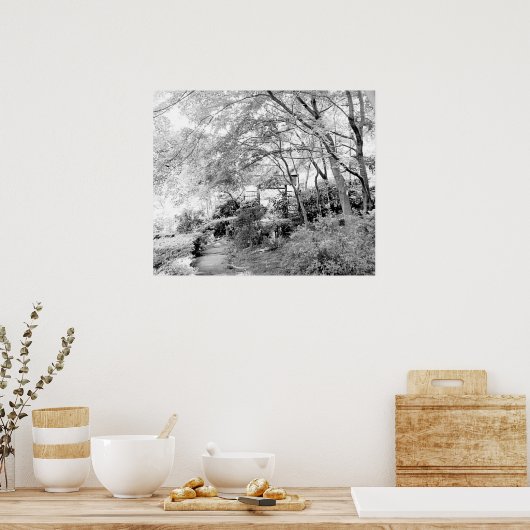 Poster Porte rustique (Cuisine)