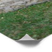 Poster Porte Rustique Flint Hills (Coin)