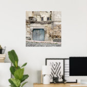 Poster Porte rustique no 4 (Bureau à domicile)