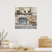 Poster Porte rustique no 4 (Cuisine)