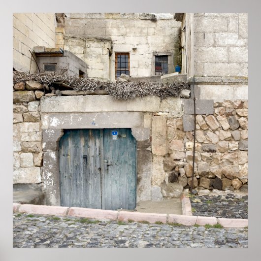 Poster Porte rustique no 4 (Devant)