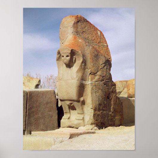 Poster Porte Sphinx, 1450-1200 av. (Devant)