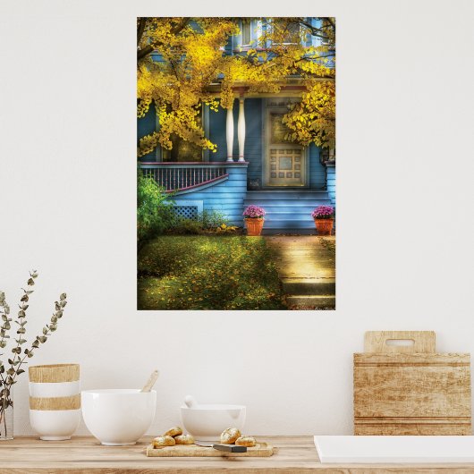 Poster Porte - Superbe Victorienne (Cuisine)