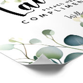 Poster porte toilettes pour dames (Coin)