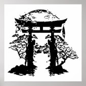 Poster Porte Torii (Devant)