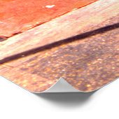 Poster Porte verte et mur rouge, Nouvelle-Orléans (Coin)