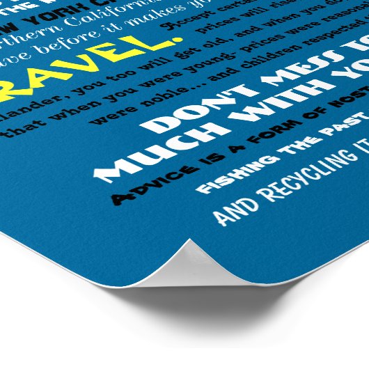 Poster Porter écran solaire (Coin)