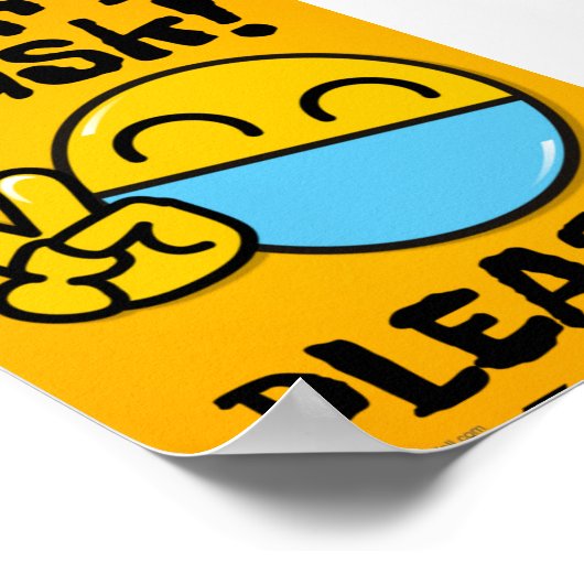 Poster Porter le masque (Coin)