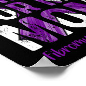 Poster Porter le violet pour ma mère - Sensibilisation à  (Coin)