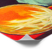 Poster Porter Orange LabelPorterville, CA (Coin)