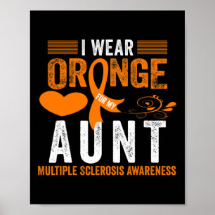 Poster Porter Orange Pour Ma Tante Ms Multiple Sclerosis