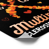 Poster Porter Orange Pour Mon Cousin Sclérose Multiples A (Coin)