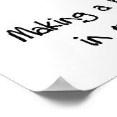 Poster Porter T-shirts et cadeaux des infirmières pédiatr (Coin)