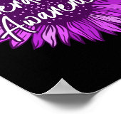 Poster Porter Violet Surdose de sensibilisation Cadeaux S (Coin)