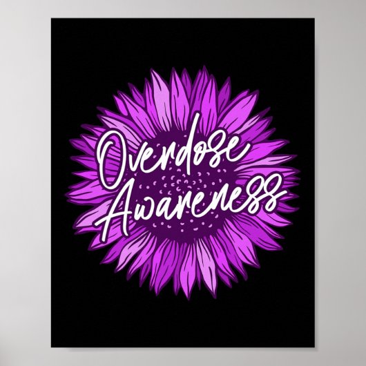 Poster Porter Violet Surdose de sensibilisation Cadeaux S (Devant)