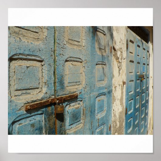 Poster portes cassées (Devant)