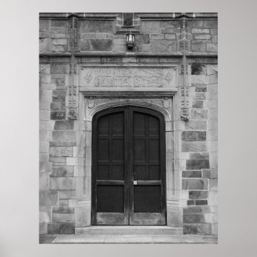 Poster Portes d'Ann Arbor Michigan (Devant)