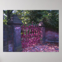 Portes de champs de fraises, Liverpool UK.