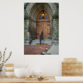 Poster Portes de l'ancienne église à Detroit (Cuisine)