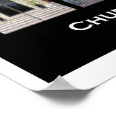 Poster "Portes de l'église de Lancaster, PA" (Coin)